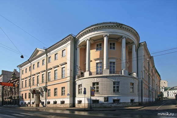 Дом Юшкова на углу Мясницкой улицы в Москве