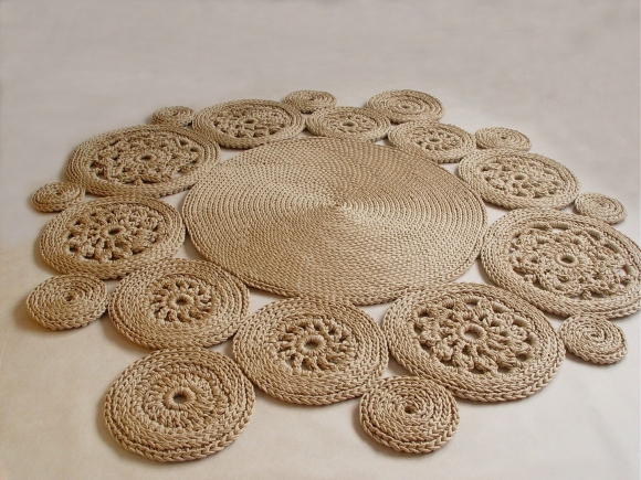 Ковер крючком Crochet Rug