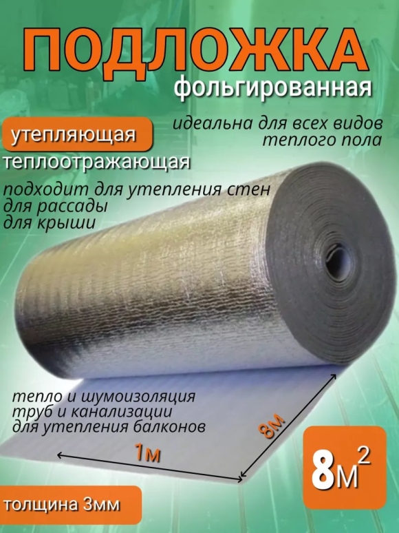 Теплоизоляция отражающая