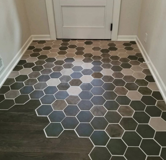 Плитка напольная Hexagon Wood