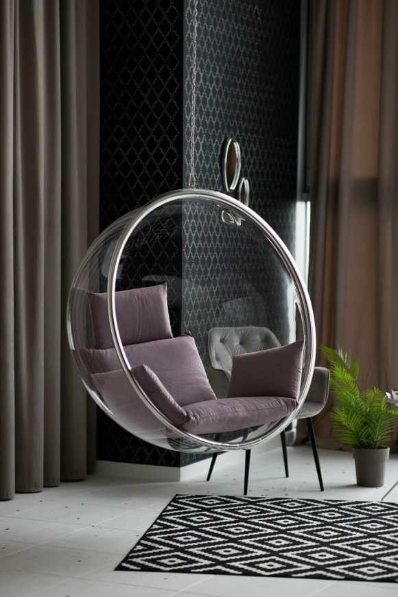Кресло подвесное Bubble Chair