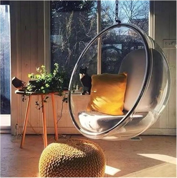 Кресло подвесное Bubble Chair