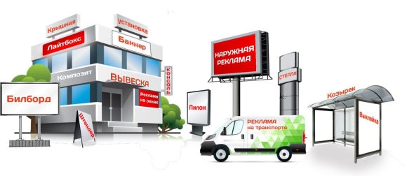 Реклама наружной рекламы