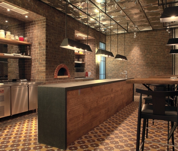 Барная стойка Loft кафе