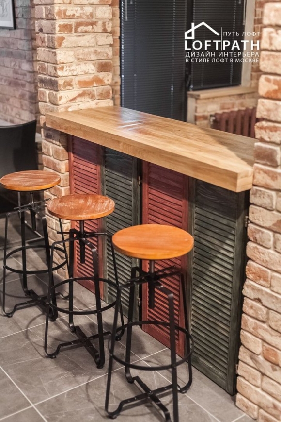 Барная стойка Loft кафе
