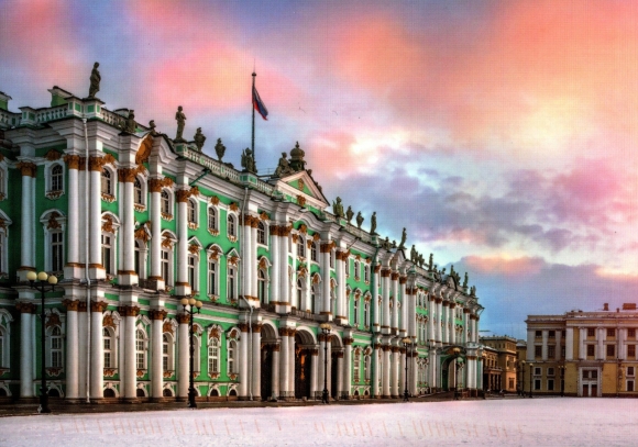 Зимний дворец Эрмитаж Растрелли