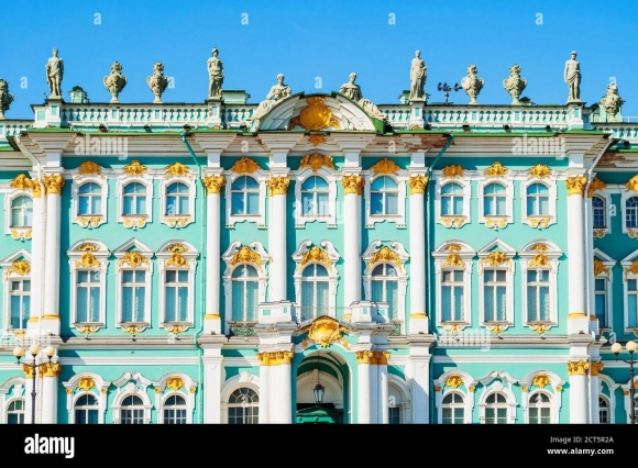 Зимний дворец Эрмитаж Растрелли