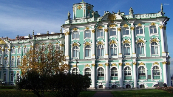 Зимний дворец Эрмитаж Растрелли