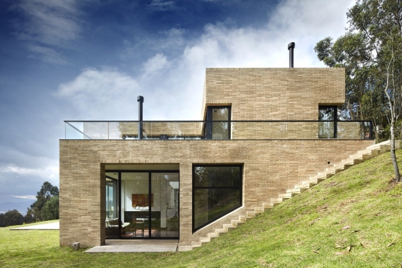 Проект дома на склоне House Wiesenhof