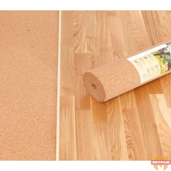 Cork Underlayment пробковая подложка