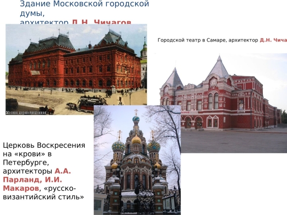 Архитектор Чичагов Дмитрий Николаевич
