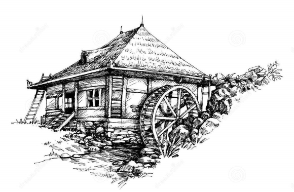Мельница скетч