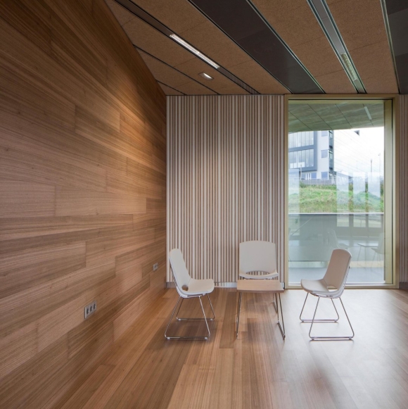 Шпонированные панели Topperfo Micro Ulme Stone Edition Acoustic Wood Panel