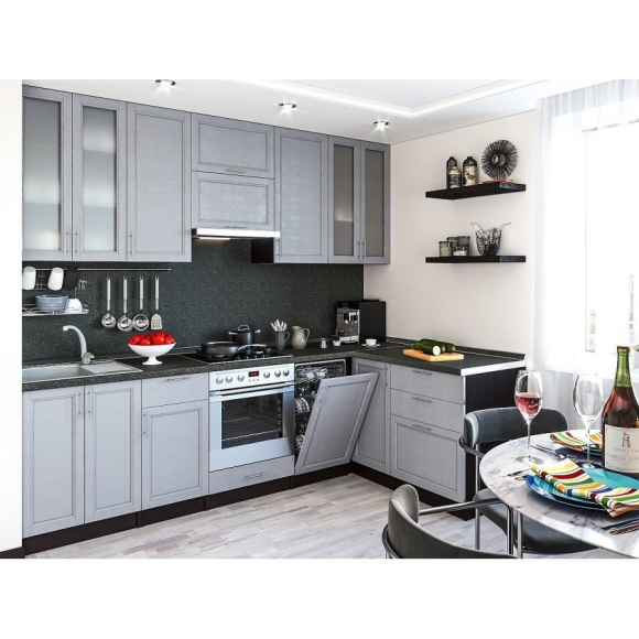 Кухня Сканди модульная Grey Softwood