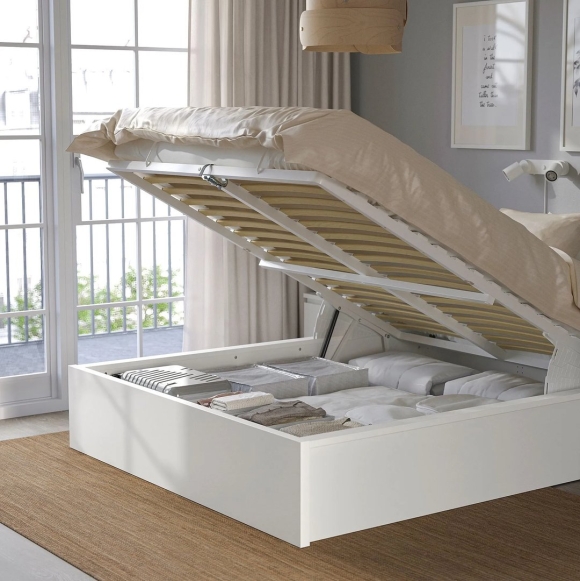 Кровать с подъемным механизмом ikea