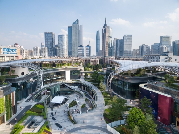 Торговый комплекс Park Central в Гуанчжоу