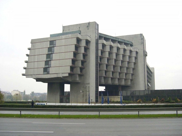 Краков гостиница брутализм