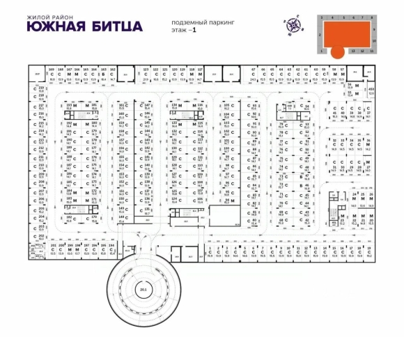 Южная Битца подземный паркинг