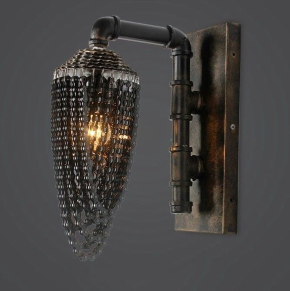 Настенный светильник Industrial Black lofter