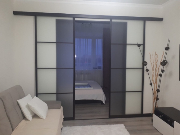 Перегородка для зонирования комнаты раздвижные