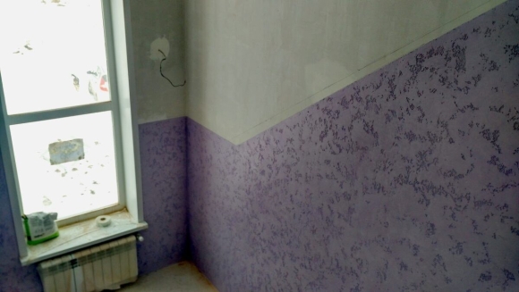 Декоративная штукатурка для стен в подъезде