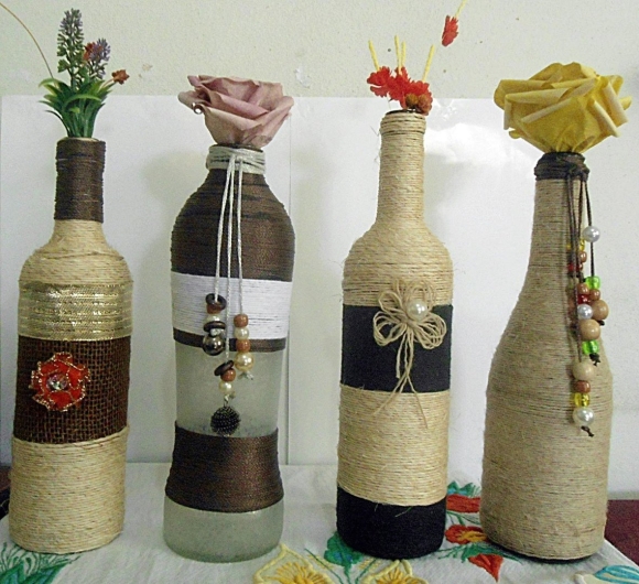 Декорирование бутылок