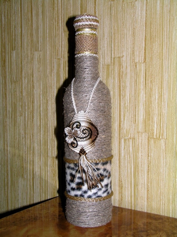 Декорация бутылок