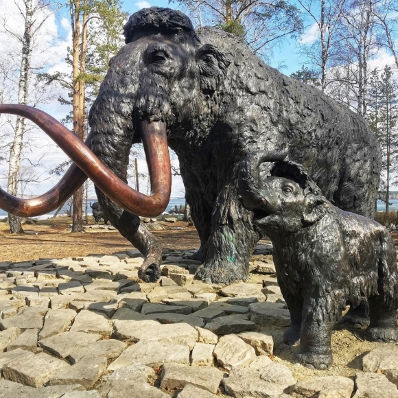 Палеопарк на Шарташе Екатеринбург