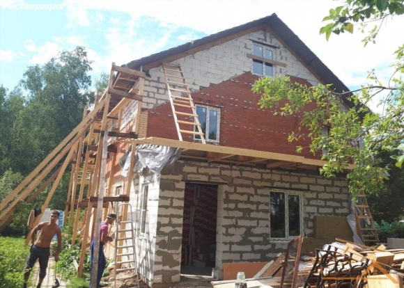 Реконструкция старого дачного дома
