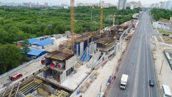 ТПУ Мичуринский проспект ход строительства