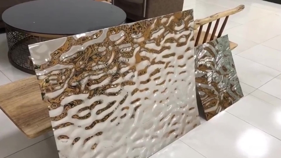 Ripple Stainless Steel панель