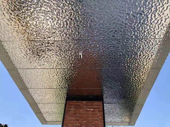 Металлические панели водная рябь