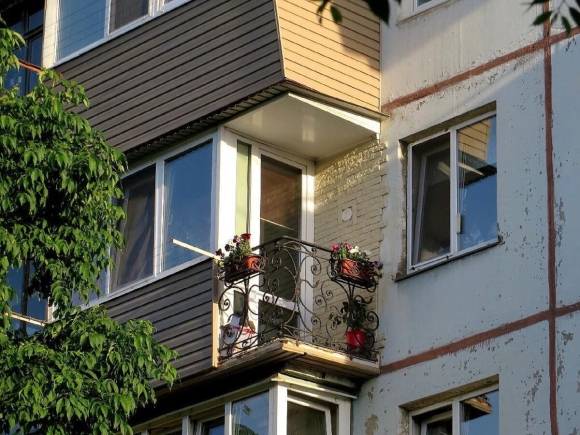 Балкон без остекления