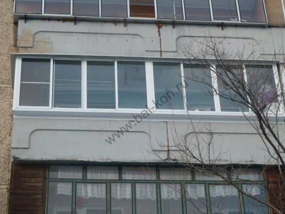 Балкон снаружи