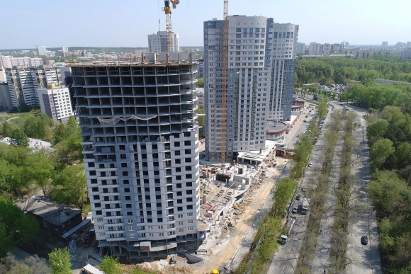 Северное сияние Екатеринбург Атомстройкомплекс