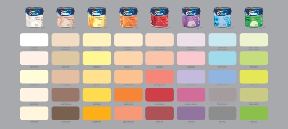 Краска Dulux колеровочная палитра
