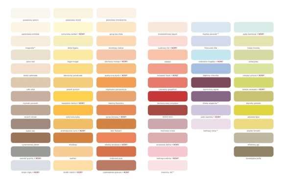 Краска Дюлакс для стен палитра цветов Dulux