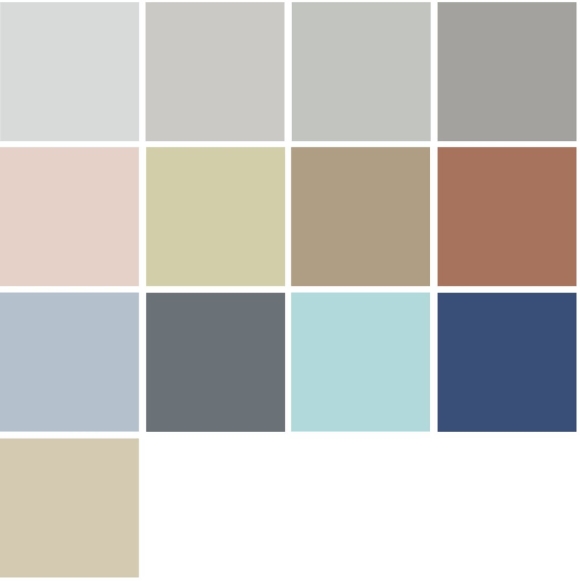 Цветовая палитра красок Dulux