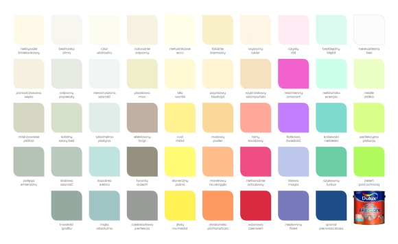 Краска Dulux палитра цветов