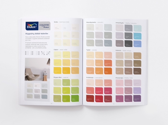Краски для стен Dulux палитра цветов