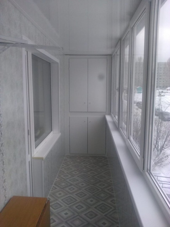 Внутренняя отделка балконов и лоджий