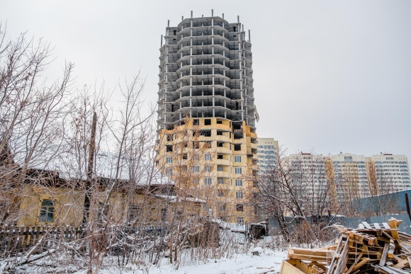 Дом на Малыгина недострой