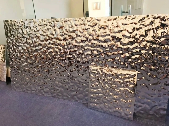 Water Ripples Stainless Steel Sheet