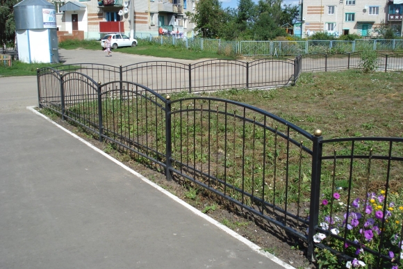 Ворота палисадники кованые Мездрин Павел