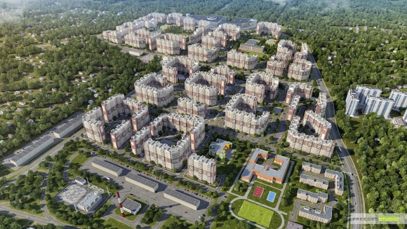 Инград новое Пушкино план застройки