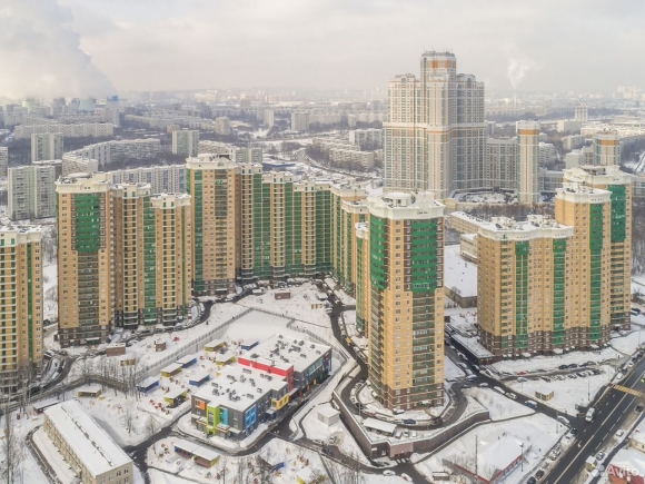 Улица Михневская ЖК Загорье