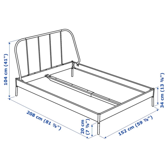 Кровать КОПАРДАЛЬ ikea