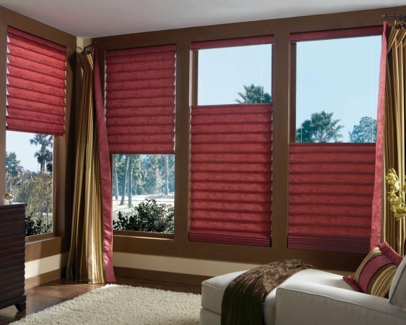Hunter Douglas жалюзи плиссе