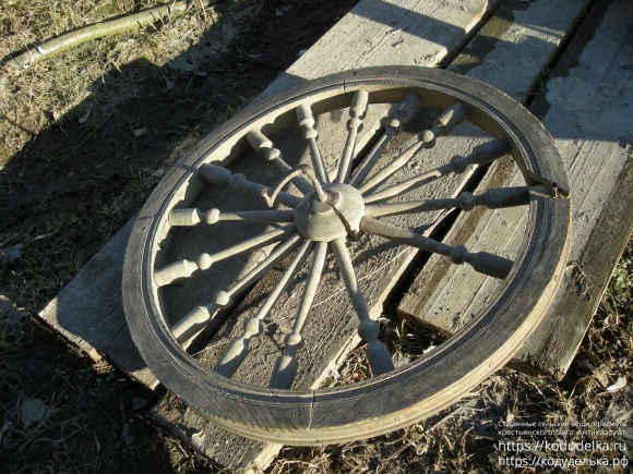 Колесо от самопрялки
