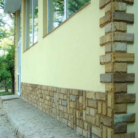 Декоративный камень для внешней отделки